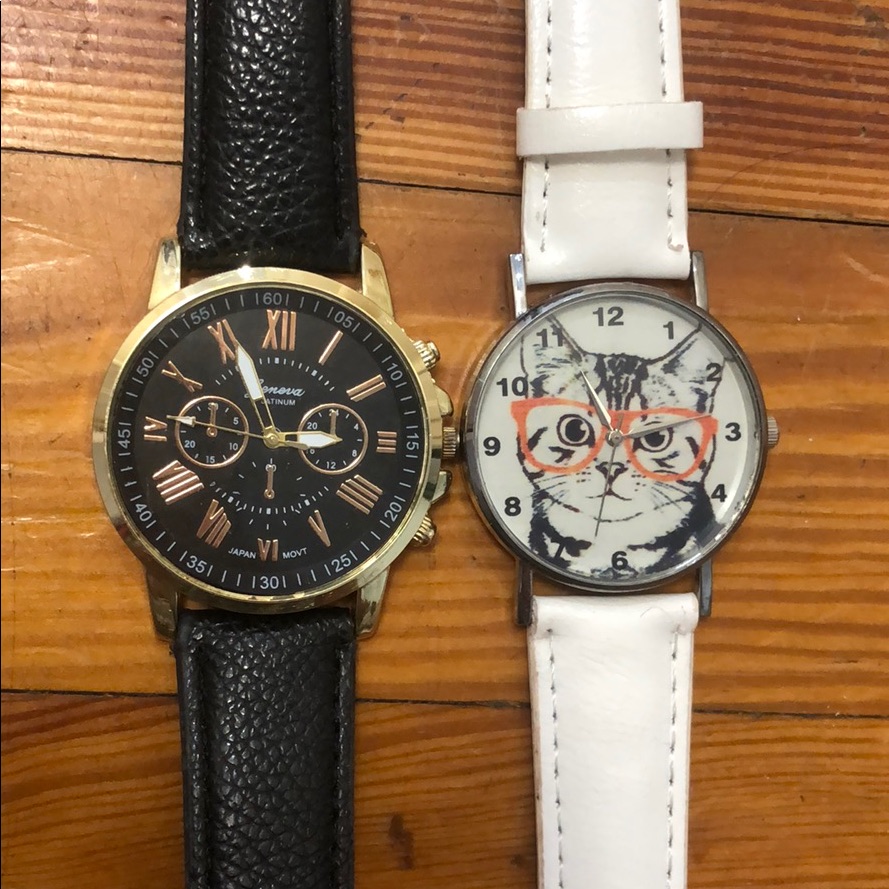 2 Costume Watches